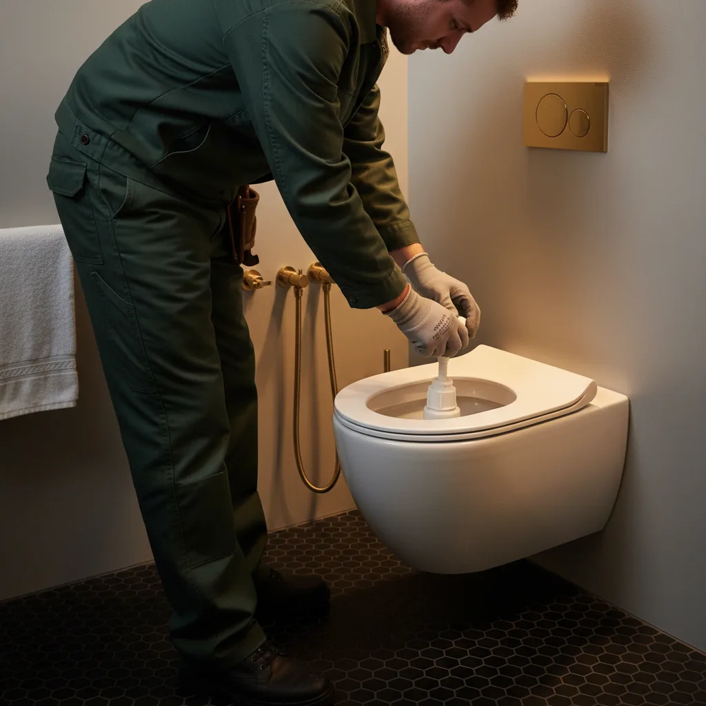 Réparation chasse d'eau